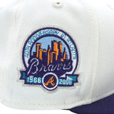 Atlanta Braves New Era 5950 "The Big Game XXVIII" Chrome Purple Teal