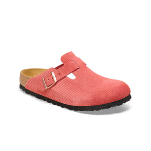 Women's Boston Suede Embossed Sienna Red 1026167