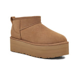 [1135092-CHE] UGG Women's Classic Ultra Mini Platform (Chestnut) Boot