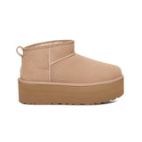 [1135092-SAN] UGG Women's Classic Ultra Mini Platform (Sand) Boot