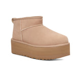 [1135092-SAN] UGG Women's Classic Ultra Mini Platform (Sand) Boot