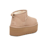 [1135092-SAN] UGG Women's Classic Ultra Mini Platform (Sand) Boot