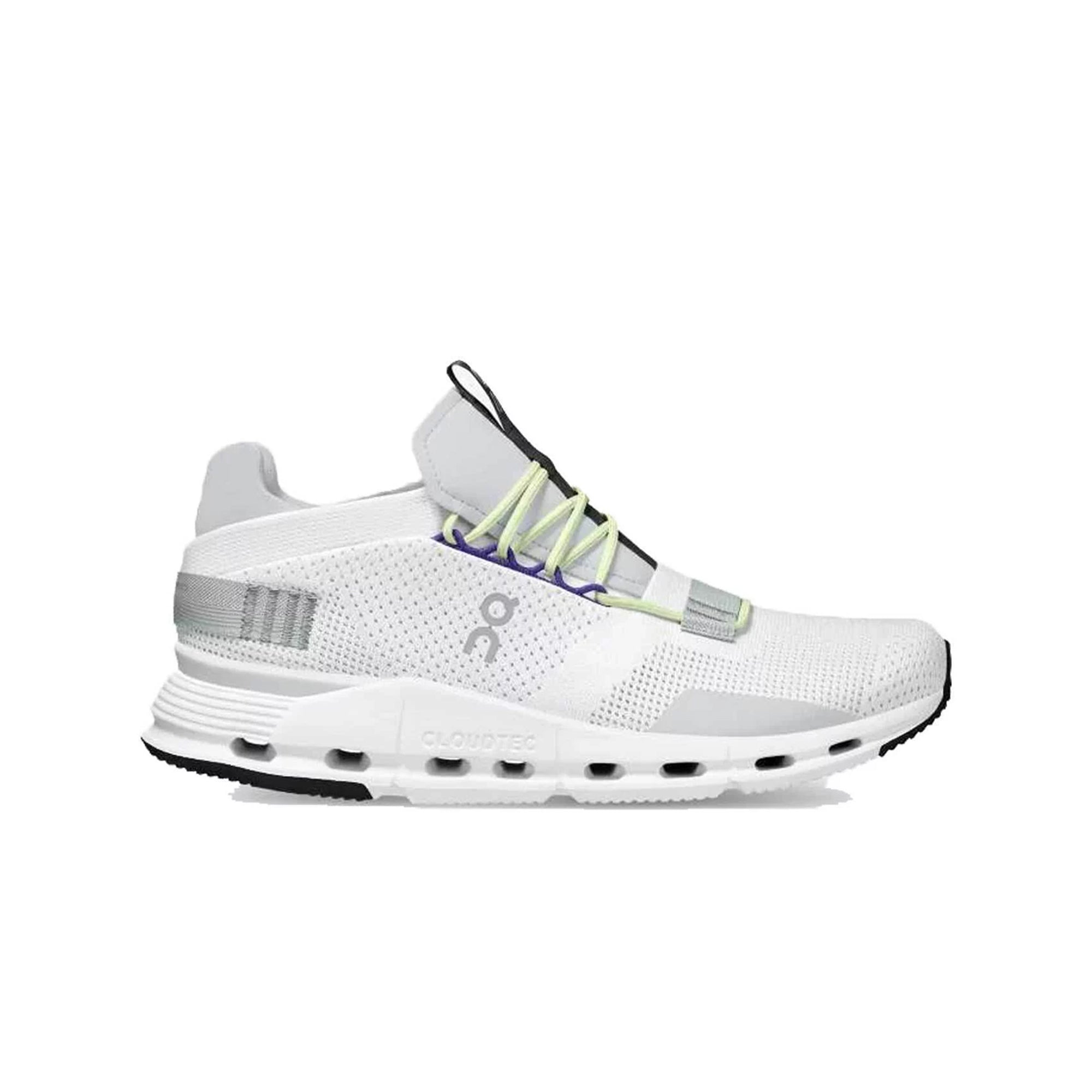 on Men's Cloudnova Running Shoes in White/White Size 8.5