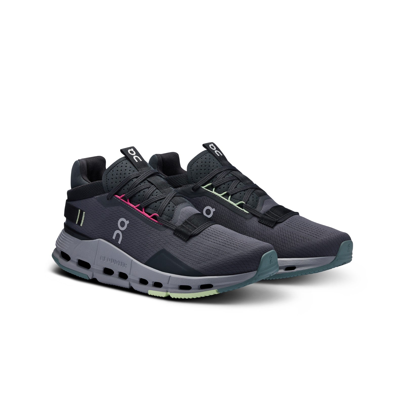 On Running Cloudaway 2 Uomo | Scarpe Textile Synthetic Black Eclipse, Suola Missiongrip, Tomaia Idrorepellente, Taglia 42 EU