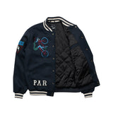 run sit & bike varsity jacket  50140