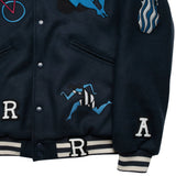 run sit & bike varsity jacket  50140