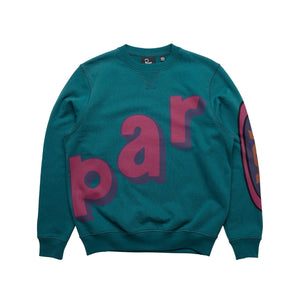  Parra "Loudness" (Coral Blue) Crewneck Sweatshirt 50516