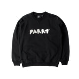 Parra Blob logo (Washed Black) Mens crew neck 52215 52215