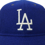 Los Angeles Dodgers New Era MLB 59FIFTY Retro Crown Wool Blue Fitted Cap Hat 60597932