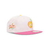 Atlanta Braves “Princess Peach” 2025 All Star Game Yellow Pink Peach New Era 5950 Fitted Cap