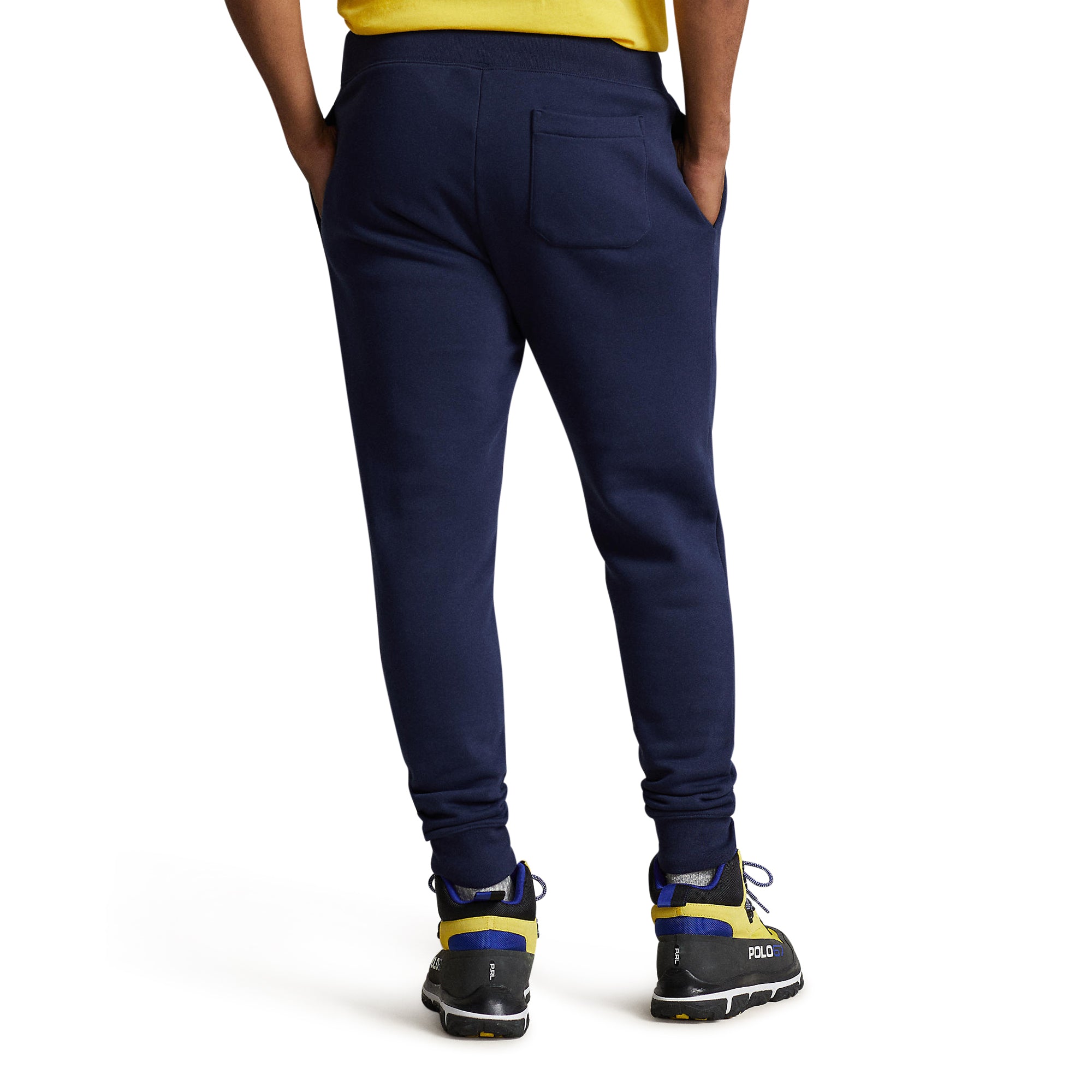 Polo Ralph Lauren Men's Navy Embroidered Logo Magic Fleece Athletic Pants
