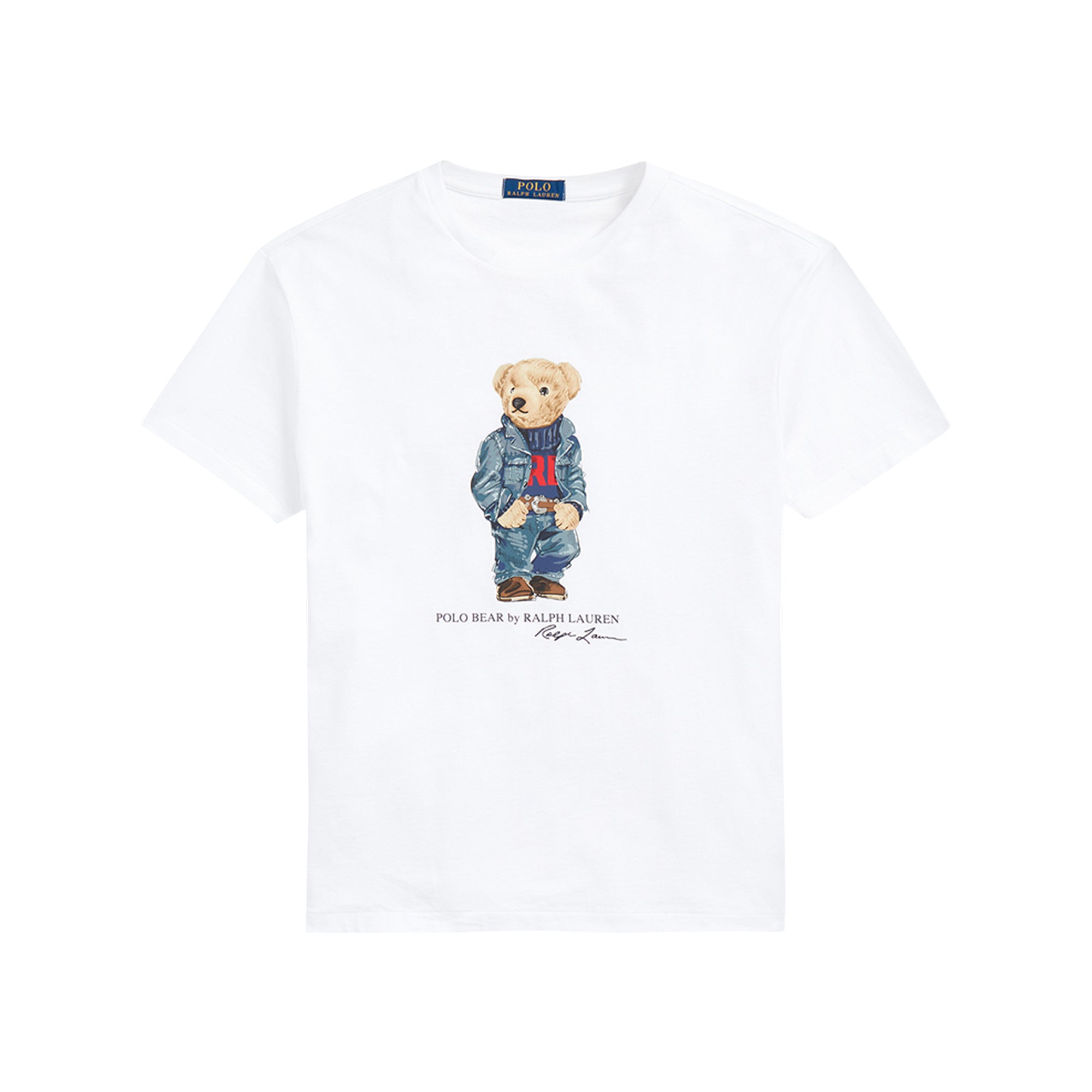 Polo Ralph Lauren teddy bear T-shirt in white