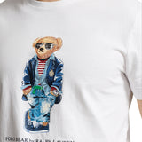 Polo Ralph Lauren Men's Classic Fit (White) Novelty Regatta Bear T-Shirt 710854497024