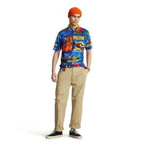 Polo Ralph Lauren Classic Fit Equestrian Mesh Polo Shirt 710919353001