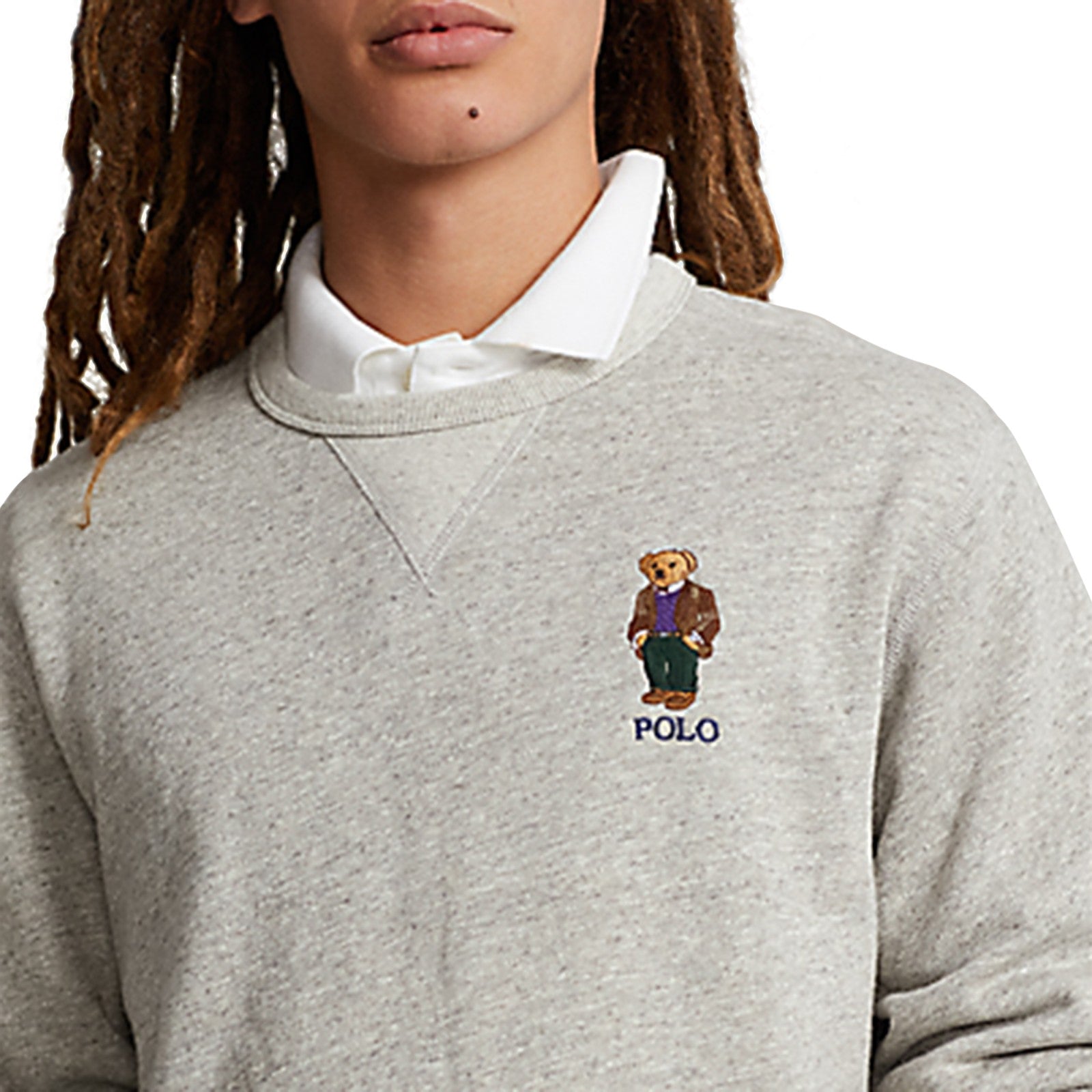 Polo ralph lauren discount men's fleece crewneck sweatshirt