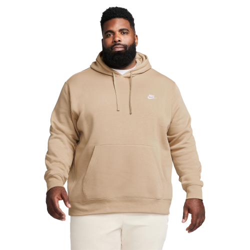 Nike club discount khaki hoodie