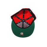 Gwinnett Braves New Era "Rainbow Warrior" Scarlet Light Royal Yellow