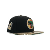 Gwinnett Stripers New Era "The Intimidator" Black Real Tree 5950 Fitted Cap