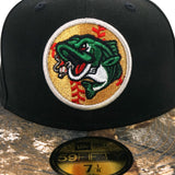 Gwinnett Stripers New Era "The Intimidator" Black Real Tree 5950 Fitted Cap