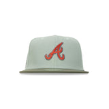 Atlanta Braves New Era "Walking Dead" 40th Anniversary Everest Green Olive 5950 Fitted Cap