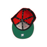 Gwinnett Stripers New Era "Grinch" Front Door Red Scarlet White