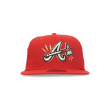 Atlanta Braves “Crunk Juice” Scarlet Red 2000 All Star Game New Era 5950 Fitted Cap