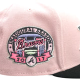 Atlanta Braves New Era "Pretty Girls Like Trap Music" Pink Rouge Black Coral