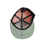 Atlanta Braves New Era "Pretty Girls Like Trap Music" Pink Rouge Black Coral