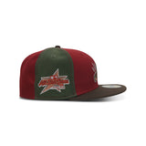 Atlanta Braves New Era “A Nightmare On Peachtree Street” 2025 All Star Game Brick Red Olive Walnut 5950 Fitted Cap