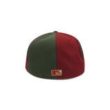 Atlanta Braves New Era “A Nightmare On Peachtree Street” 2025 All Star Game Brick Red Olive Walnut 5950 Fitted Cap