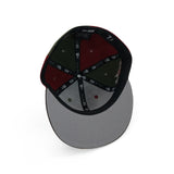 Atlanta Braves New Era “A Nightmare On Peachtree Street” 2025 All Star Game Brick Red Olive Walnut 5950 Fitted Cap