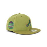 Atlanta Braves New Era "Sticky Icky" 2021 World Series (OLIVE) 5950 Fitted Cap