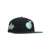 Atlanta Braves New Era 5950 Black Sea Glass