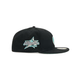 Atlanta Braves New Era 5950 Black Sea Glass