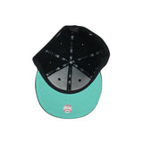 Atlanta Braves New Era 5950 Black Sea Glass