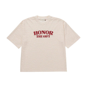 Honor The Gift STRIPE BOX (BONE) TEE  HTG240141