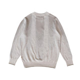 Honor The Gift JACQUARD DRIP (STONE) SWEATER HTG240153