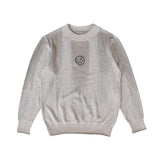 Honor The Gift JACQUARD DRIP (STONE) SWEATER HTG240153