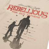 Honor The Gift REBELLIOUS FOR OUR FATHERS (BONE) TEE HTG240195-BN