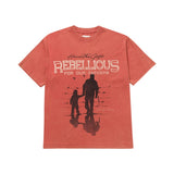 Honor The Gift REBELLIOUS FOR OUR FATHERS (BRICK)  TEE HTG240195-BRI