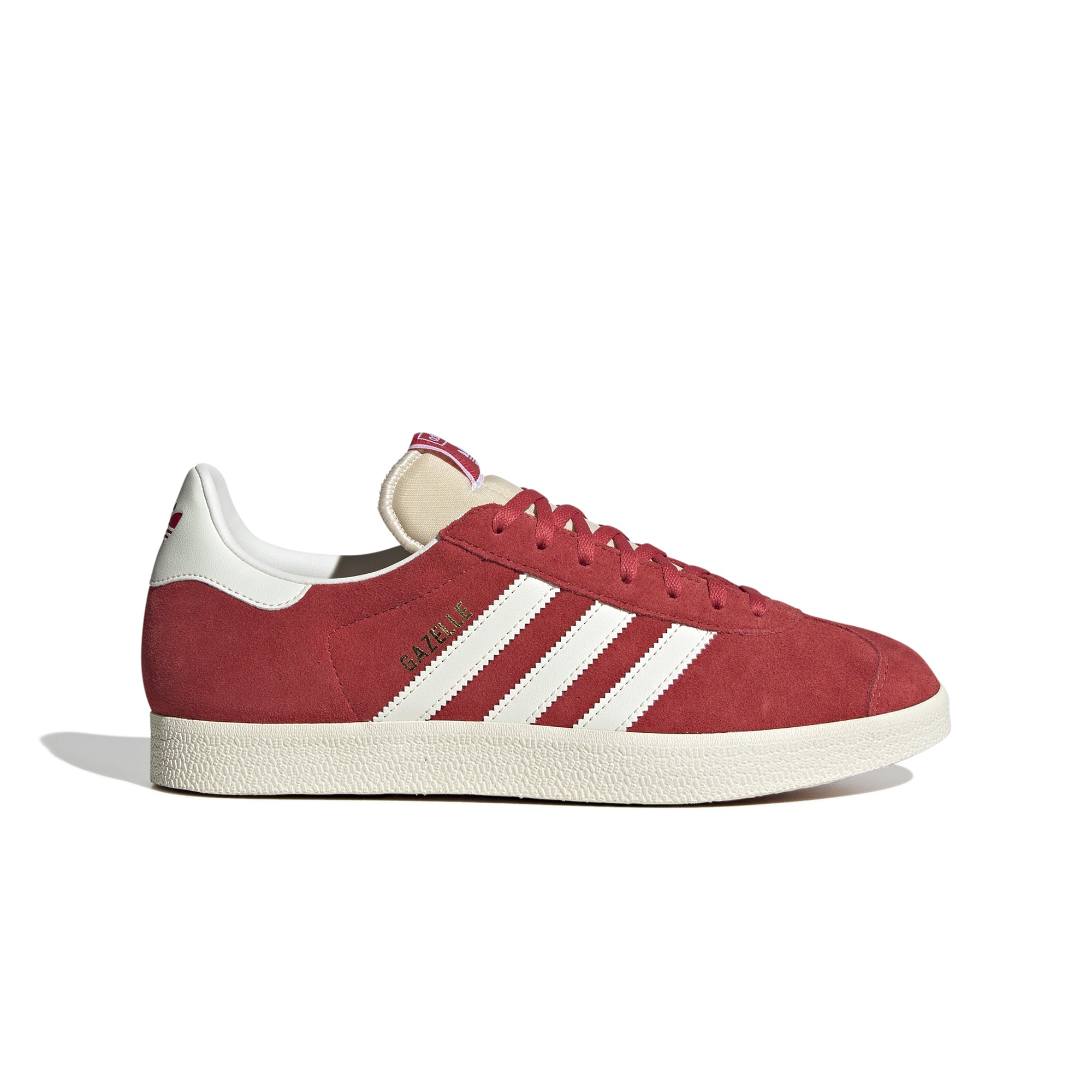 Adidas Gazelle Mens Suede Classic Pink White Low Sneakers Size 9