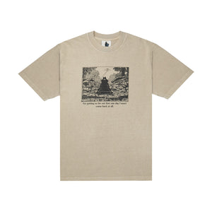 Real Bad Man WARNING (Beige) Mens T-Shirt RBM1301201 RBM1301201