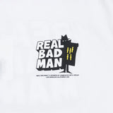 Real Bad Man CLASSIC (White) Mens T-Shirt RBM1302501 RBM1302501