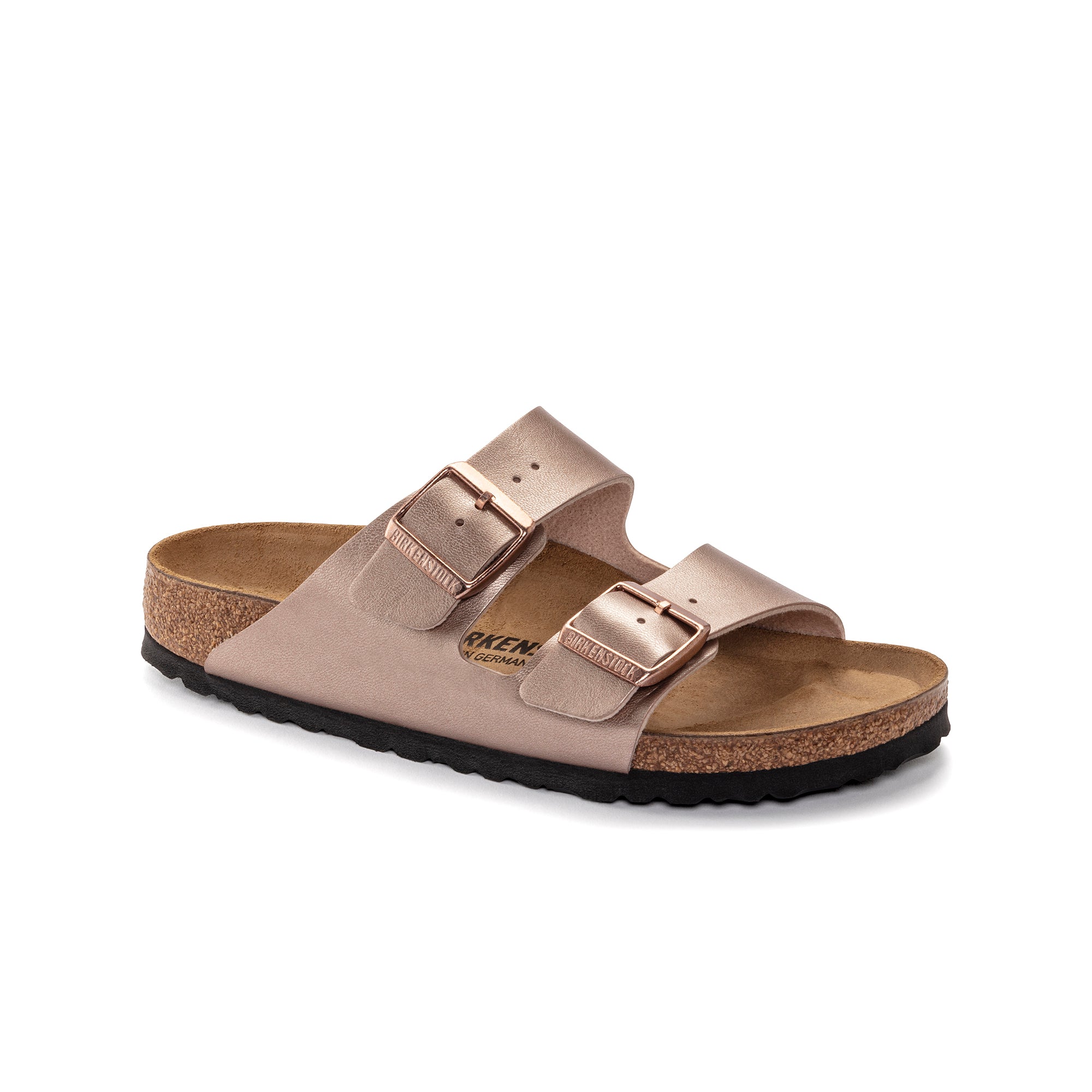 Full Opening Sandals, for Boys Brown Light All Over Printed