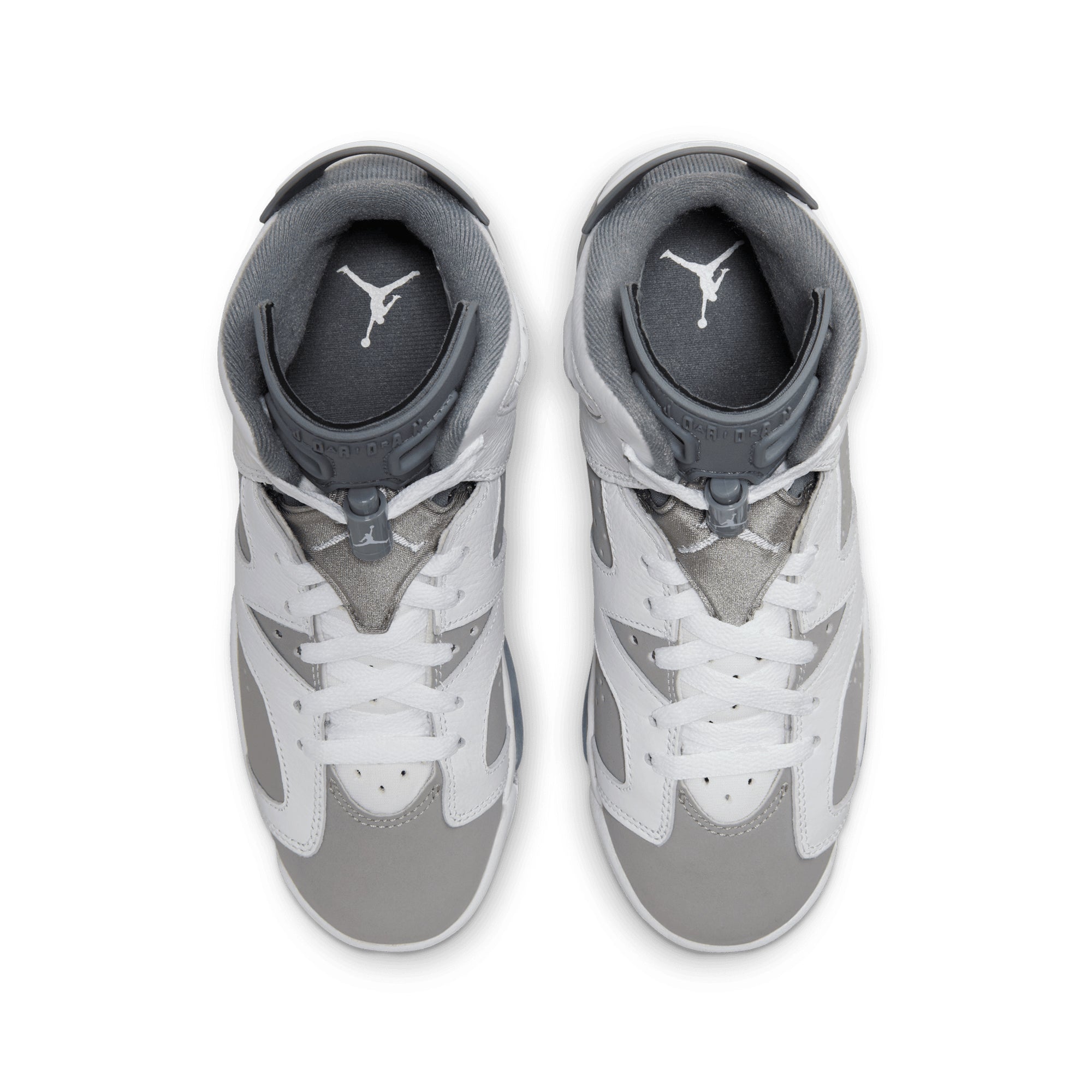 Grey Retro Jordan 6's Air Jordan Retro GS 'Cool Grey' 384665