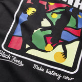 Puma x Black Fives Men's (Puma Black) "Harlem" Basketball T-Shirt 534494-01