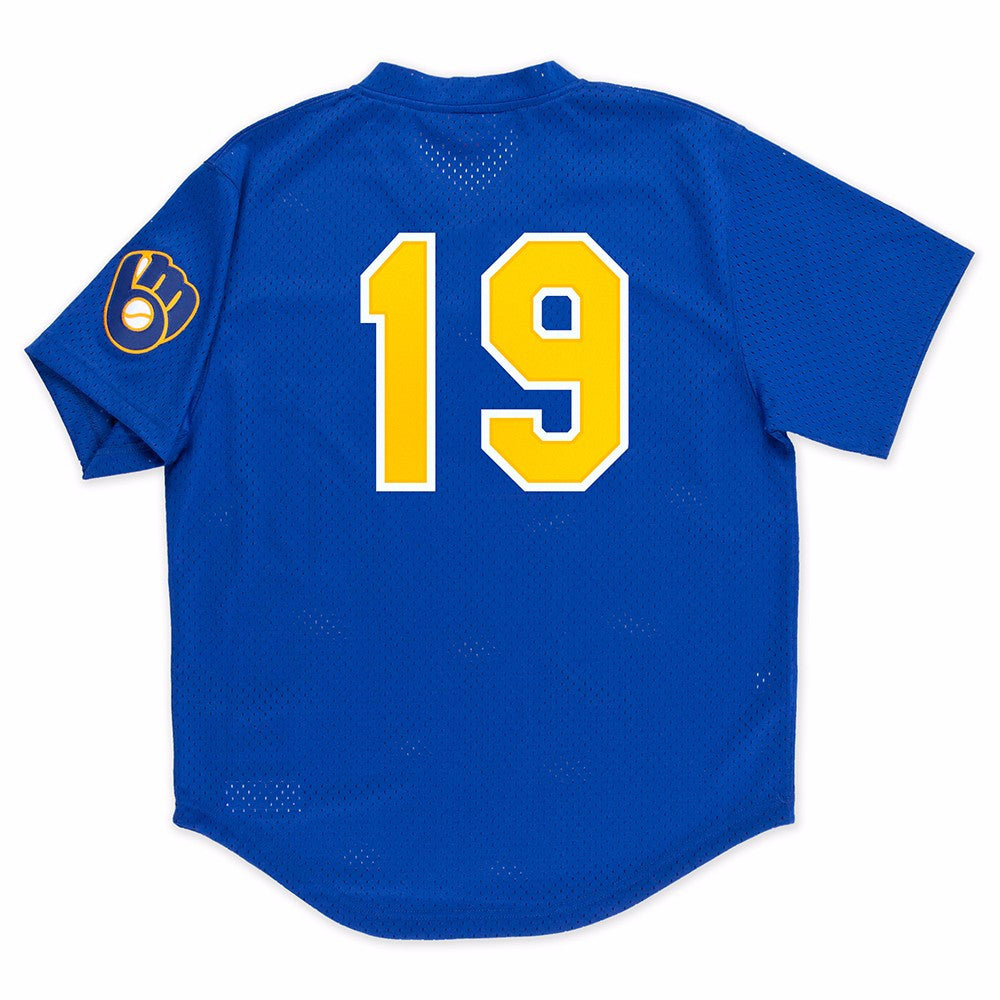 Mitchell & Ness Robin Yount Milwaukee Brewers 1991 Throwback Batting Practice Jersey