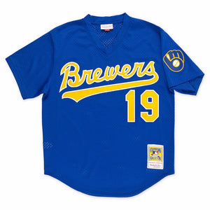 Mitchell & Ness Robin Yount Milwaukee Brewers 1991 Throwback Batting Practice Jersey