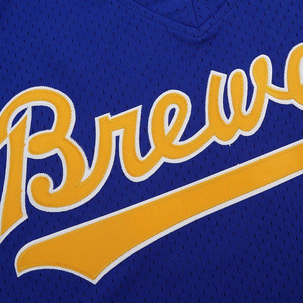Robin Yount Milwaukee Brewers 1991 Throwback Batting Practice Jersey