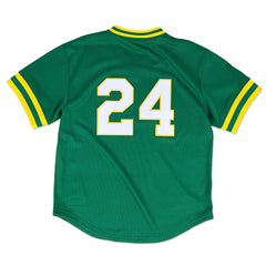 Framed Rickey Henderson Oakland Athletics Autographed White Mitchell and  Ness Authentic Jersey